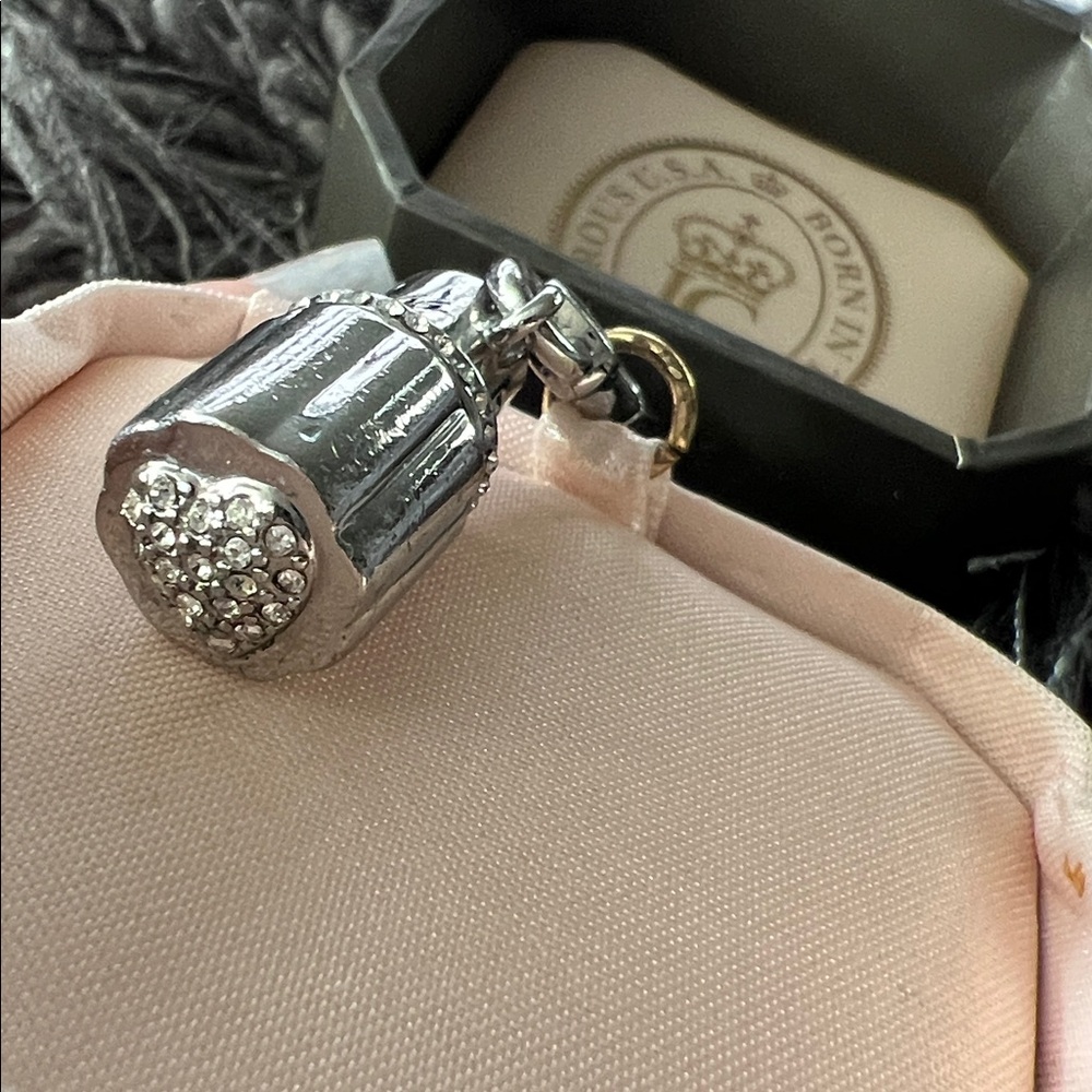 Juicy Couture silver lipstick charm - Picture 5 of 6